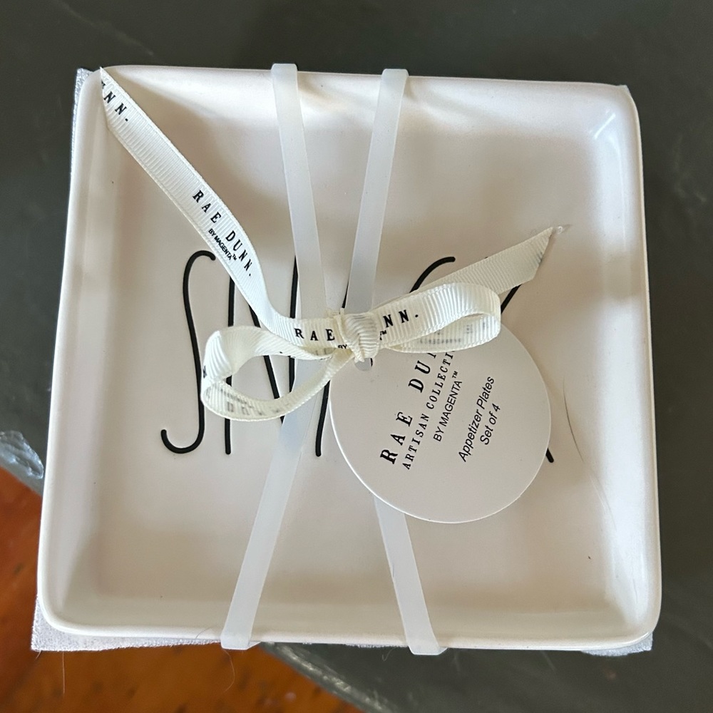 Rae Dunn Appetizer Plates